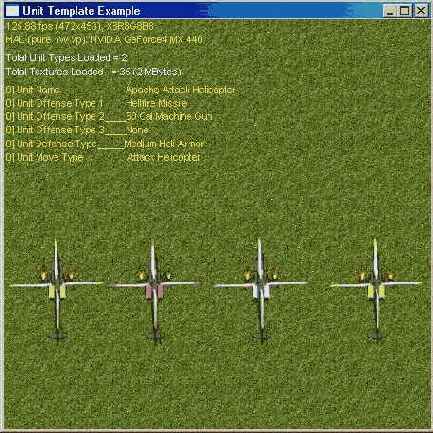 Окно программы D3DFrame_UnitTemplate